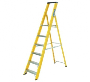GRP Platform Step Ladder
