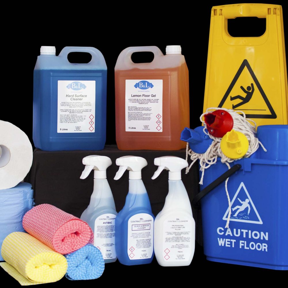 Sanitiser, Cleaning & Janitorial Products