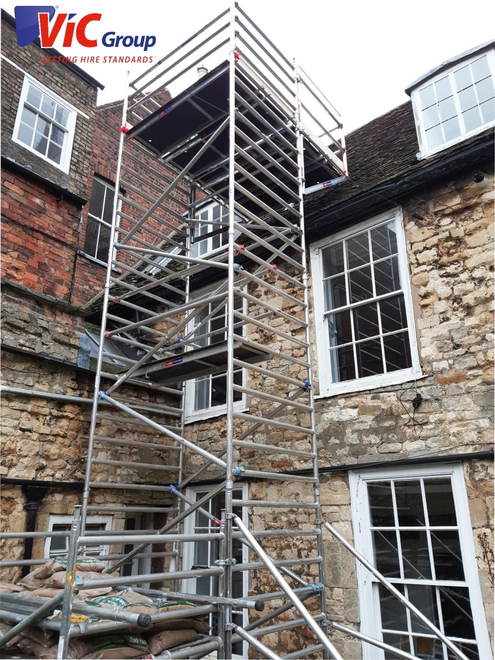 Cantilever Scaffold Tower